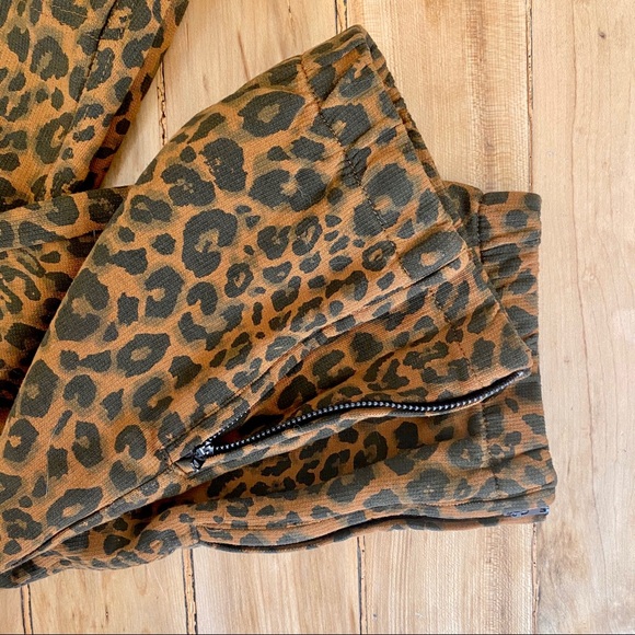Sanctuary X Anthropologie Leopard/Cheetah Joggers - Picture 4 of 9
